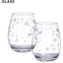 Copas de vino personalizadas Katnis transparentes