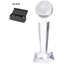 Trofeo para detalle globo terráqueo