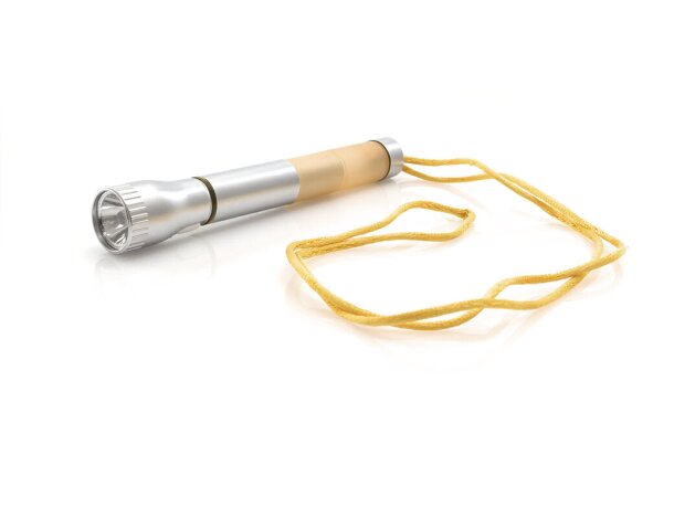 Bolígrafo Mustap con linterna a pilas