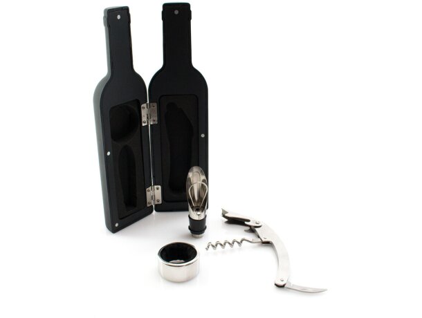 Set Sarap de vino de 3 piezas en estuche botella