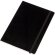 Bloc de notas con 80 hojas flexible Negro
