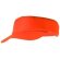 Visera de algodón para serigrafia naranja