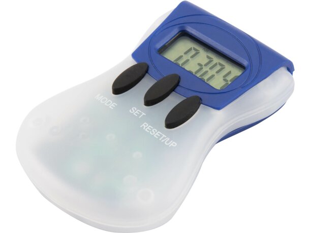 Podómetro para distancia y calorías personalizado