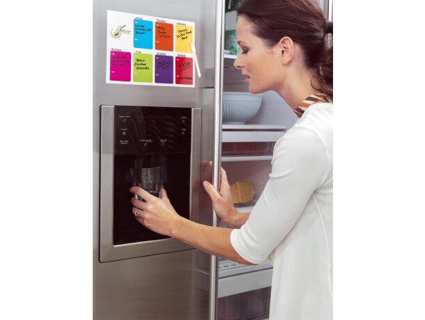 Imán de nevera de colores con rotulador personalizado Imán de nevera de colores con rotulador personalizado
