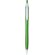 Bolígrafo en color liso y con clip verde