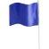 Banderín de poliéster personalizado azul