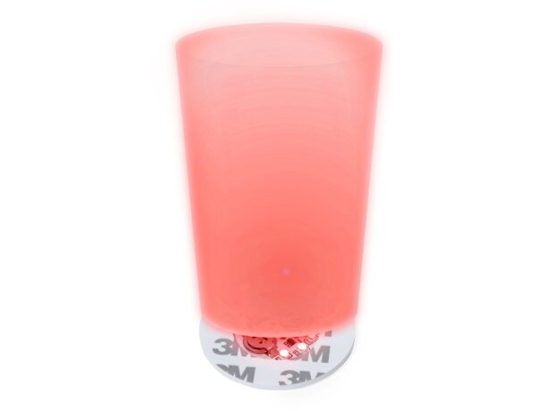 Posavasos luminoso Stanfor con 6 LEDs multicolor autoadhesivo detalle 2