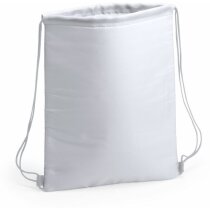 Mochila saco nevera blanca