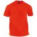 Camiseta básica de color 150 gr rojo