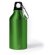 Botella Seirex de aluminio reciclado 400 ml acabado mate Verde
