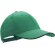 Gorra con cierre ajustable de alta calidad personalizada verde