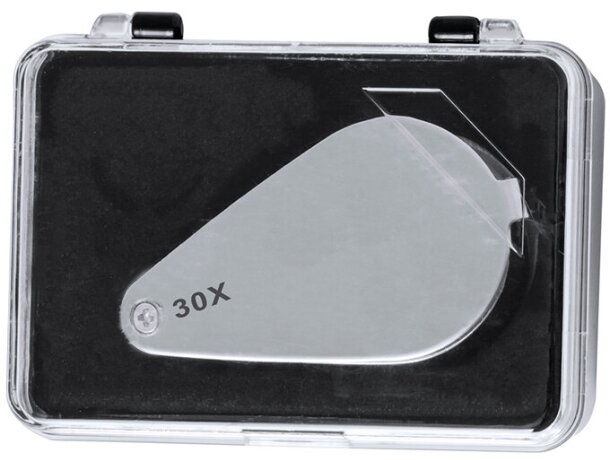 Lupa Yoplin 30x con luz LED integrada y estuche acolchado detalle 6