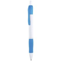 Bolígrafo Zufer de plástico con clip en color combinado personalizado
