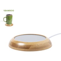 Calentador bambú USB base antelina personalizado