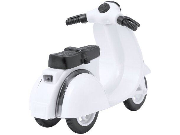 Maqueta Vespak metal blanca decorativa escritorio detalle 2
