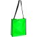 bolsa con clip central para cerrar personalizada verde