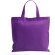 Bolsa Nox cuadrada de no tejido morado