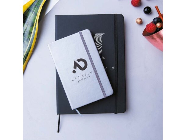 Bloc de notas con tapas de simil piel personalizado