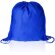 Mochila saco de gran capacidad con cuerdas azul para empresas