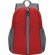 Mochila plegable Chermel en Ripstop RPET 210D con asa Rojo
