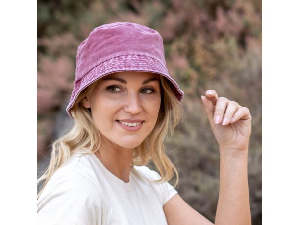 Gorros pescador transpirable de algodón Sirocon detalle 3