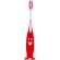 Cepillo de dientes infantil con ventosa personalizado rojo