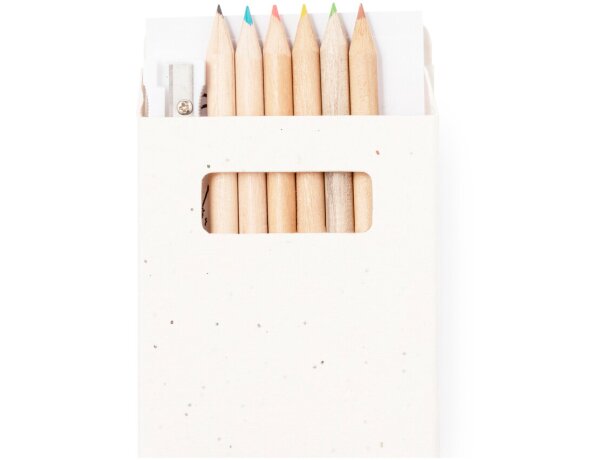 Set semillas Elaris con lápices y papel plantable petunia detalle 4