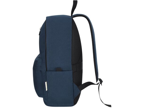 Mochila Stalion de algodón reciclado con compartimento portátil detalle 4