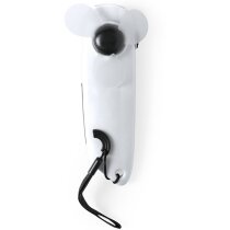 Ventilador manual con luz personalizado blanco Ventilador manual con luz personalizado blanco