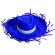 Sombrero de paja filagarchado azul