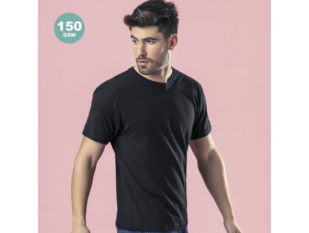 Camiseta Premium básica de color 150 gr