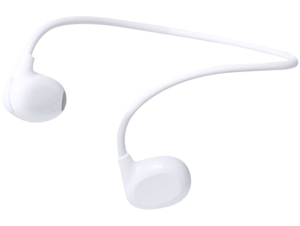 Auriculares con logo función manos libres de plastico Pulsex detalle 2