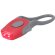 Luz seguridad bicicleta Norint con doble led detalle 3