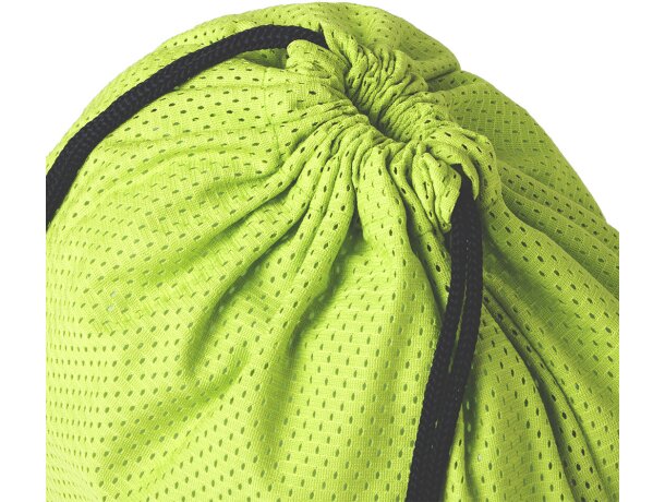 Mochila de cuerdas poliéster variados colores detalle 4