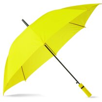 Paraguas con mango de eva mismo color que la tela con logo