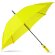 Paraguas con mango de eva mismo color que la tela con logo