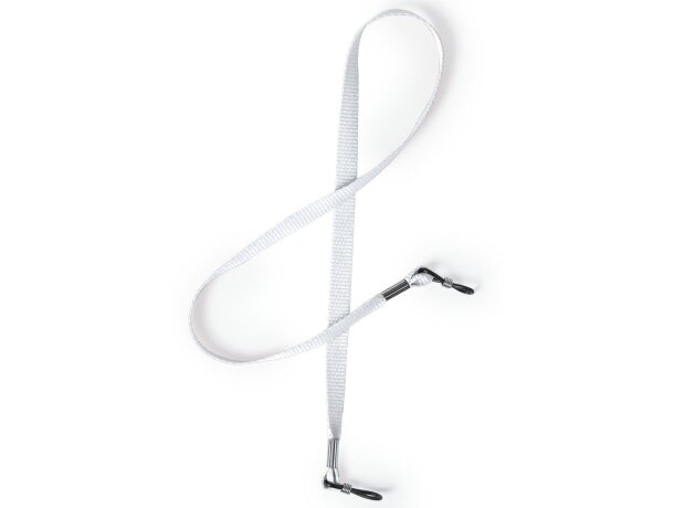 Cinta para gafas de poliéster blanca Cinta para gafas de poliéster blanca