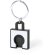 Llavero Moneda Fliant Negro