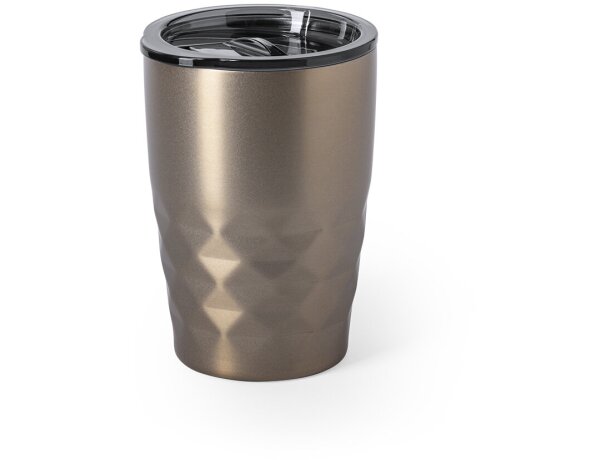 Vaso térmico blur dorado