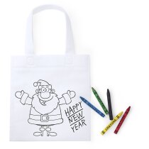 Bolsa Wistick de Navidad para colorear grabada Bolsa Wistick de Navidad para colorear grabada