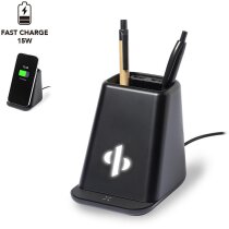 Portalápices Eddar con impresión y carga rápida