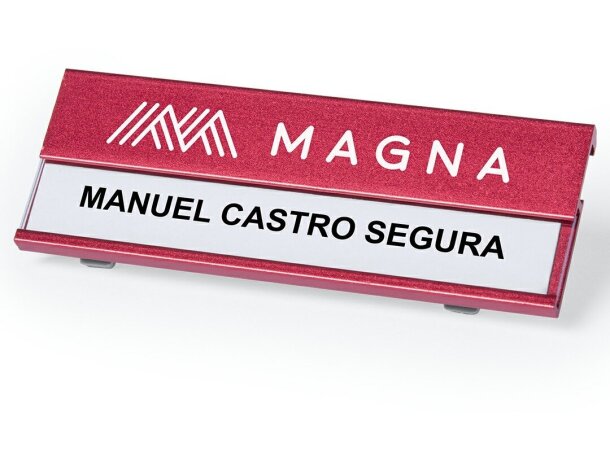 Identificador de aluminio para equipaje personalizado
