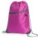 Mochila Blades con cuerdas con cremallera y salida de auriculares fucsia