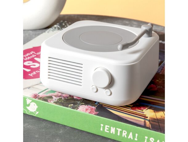 Altavoz personalizado tipo tocadiscos Bitels detalle 4