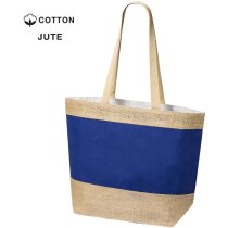 Bolsas de yute personalizadas Raxnal verde con asas para imprimir