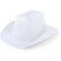 Sombrero blanco liso para adultos blanco