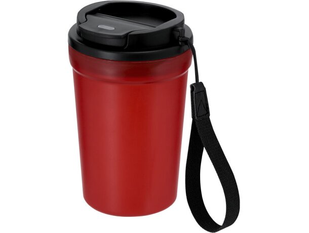 Vaso Kyndo 360ml de pp reciclado con tapa hermética y asa detalle 2