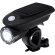 Luz seguridad bici plástico con carga solar detalle 2