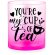 Taza de cristal acabado mate 350ml Osaka detalle 3