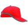 Gorra Tarea con detalles reflectantes merchandising rojo